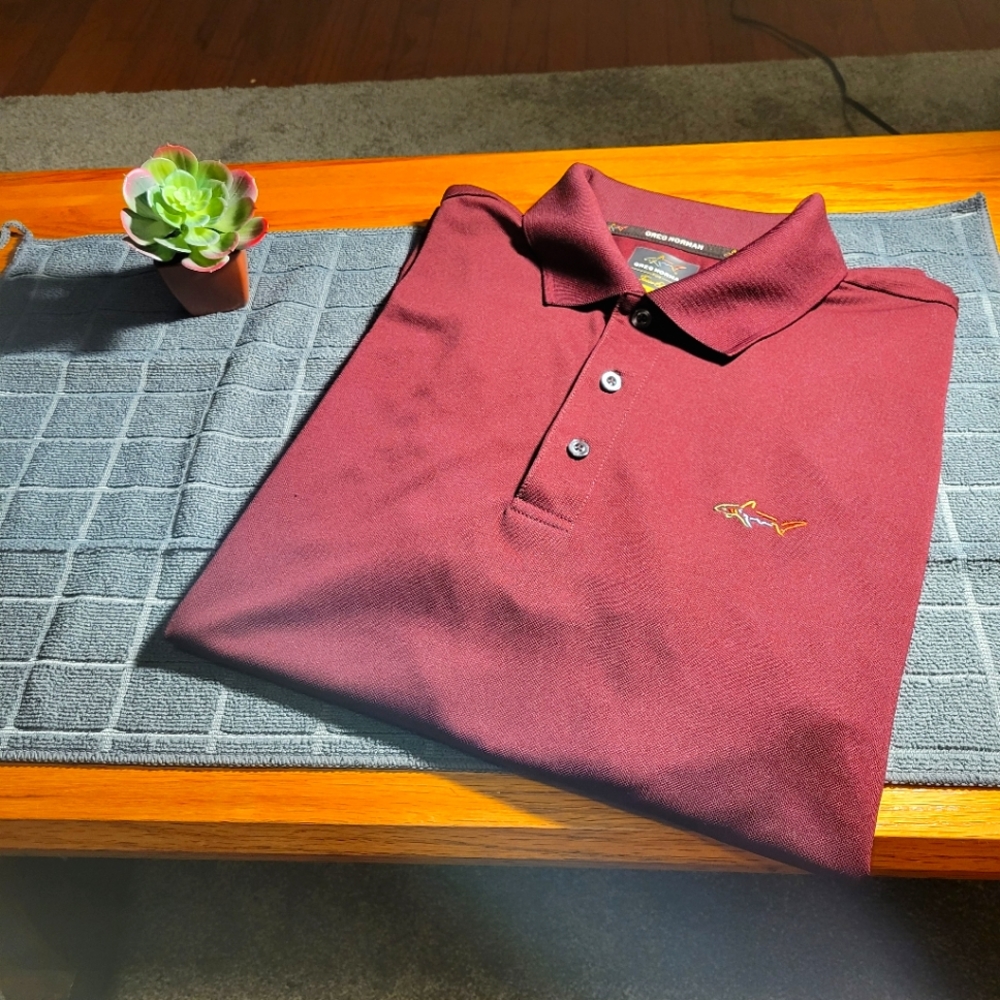 Greg Norman Men's Polo Shirt M